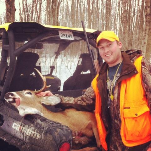 djblairP's tweet photo. Sure showed this guy! #deerhunting #openingday #boom http://t.co/KgtYR706ps