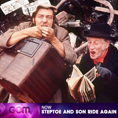 #SteptoeandSonRideAgain STARTS NOW on @GEMChannel!