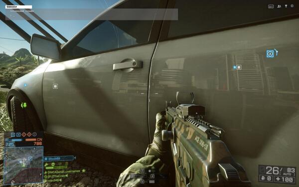 sillysilverbar's tweet photo. #BF4 car reflections in Rogue are the same as the ones for Shanghai http://t.co/5QX1uJ1eHR via @bf4talk http://t.co/xTurj3j6EL