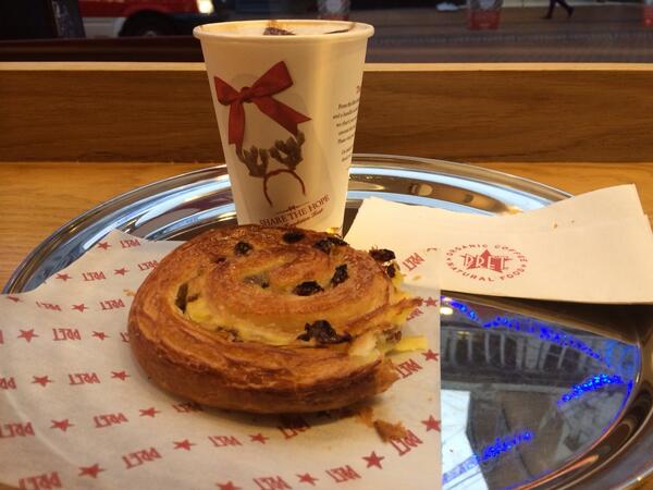 ignatiustierney's tweet photo. Breakfast on the go this morning http://t.co/6MCVLzwm4L