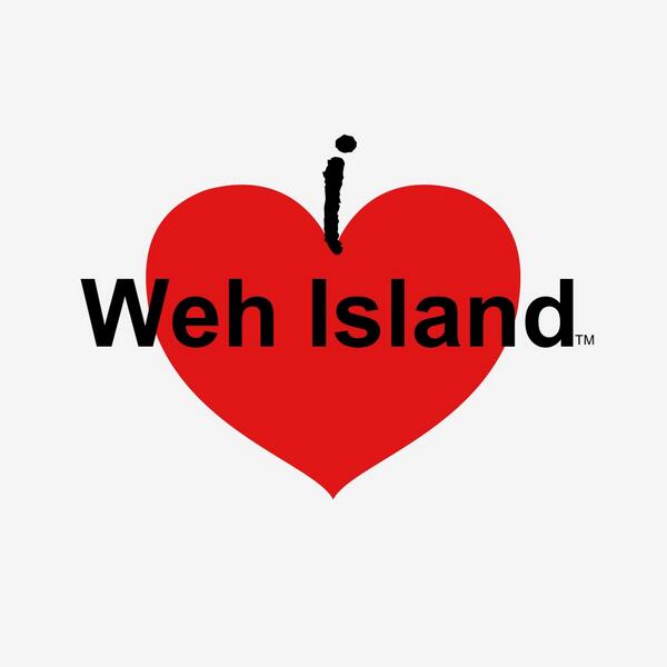 Memperkenalkan #logo i #love #WehIsland cc: @iloveaceh  @iloveacehrayeuk @aceh @AcehTravel Terima kasih :)