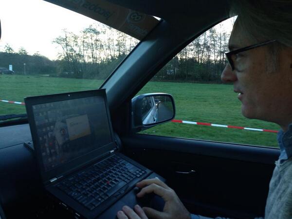 Onze rijders Jan Klerkx en Arno van Gils zijn zich aan het voorbereiden voor het #goededoel! #slipcursus #scanct