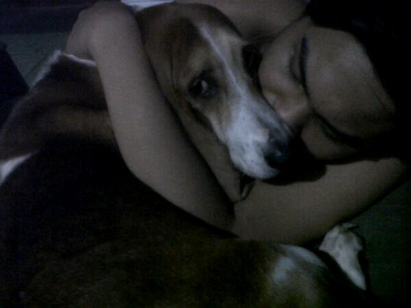 fra1mz's tweet image. I love you sonja mehhehehe #Tababoy dog!