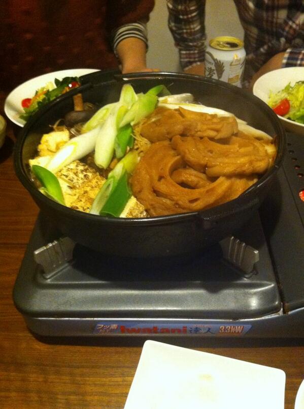 sheep128's tweet photo. こちらはすき焼き http://t.co/5Wsk7HWSuR