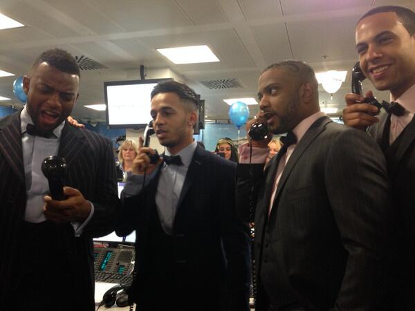 CR_UK's tweet photo. Check out the @JLSOfficial boys at the ICAP Charity Day, raising funds for the #JLSFoundation! #LightUpTheDay http://t.co/GQkZMmCSv3