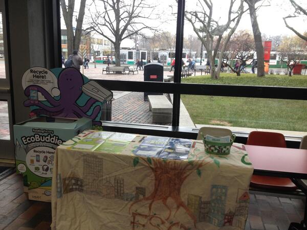 Come drop off your small electronic recyclables in the GSU or GE Student Lounge this Tuesday through Friday!