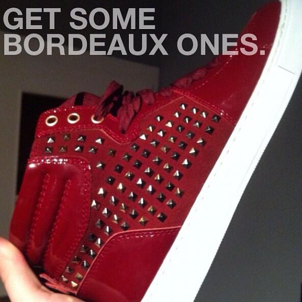 liamcoters's tweet image. #addiction #amazing #fashionhero #fashionista #follow #lovemyshoes #luxury #sneakers #style #love #happy #bordeaux