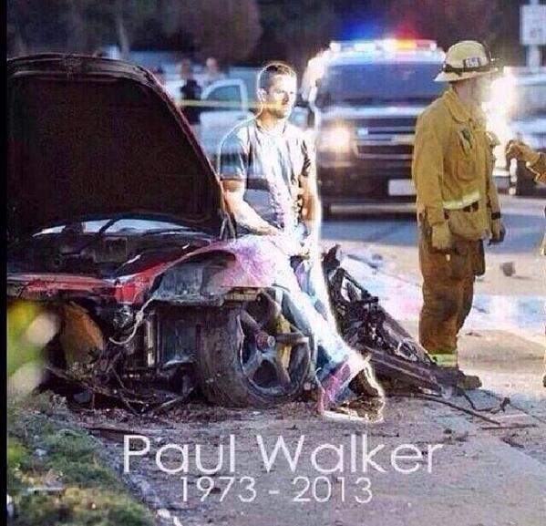 BleedBlue0217's tweet photo. Girl posted this on FB yesterday.. Photo is very well done I thought! #RIP #PaulWalker http://t.co/5ucDtqHeZb