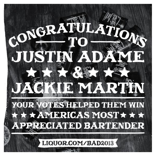SailorJerry's tweet photo. Thanks for voting! We're celebrating Bartender Appreciation Day 12/6 w/ 2 #SJPresents shows in AUSTIN &amp; GRAND RAPIDS. http://t.co/5wietHeJ7R
