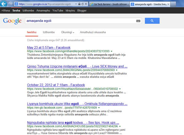 ThatZulu's tweet photo. Ngithuke ismanga ngibona ukthi @GoogleSA wenze umsebenzi umohle uku-phendula i-Internet ngesiZulu #Zulu @SATechReview http://t.co/WXypGQh492