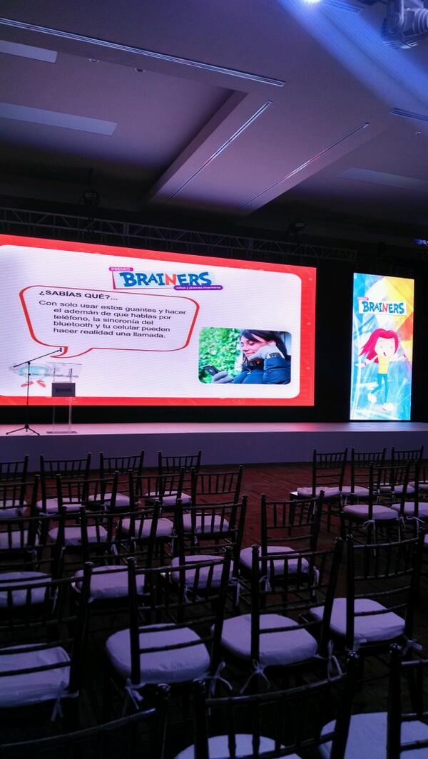 modanextel's tweet photo. Felicidades @premiobrainers por la gran iniciativa de fomentar la creatividad de los niños de nuestro país http://t.co/JLWejTmyaW