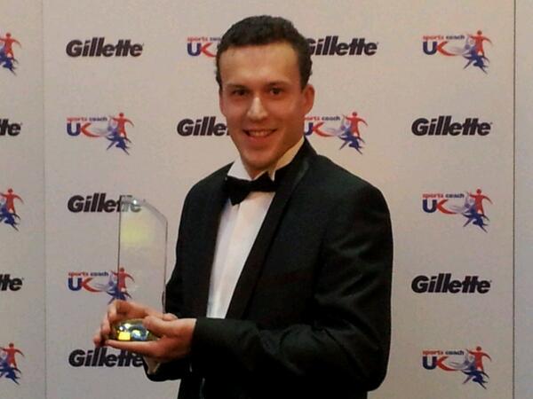 JFOF533's tweet photo. @BritishTennis Tim Lord Hopkins wins Heather Crouch Young Coach of the Year http://t.co/7j1x8AtreD