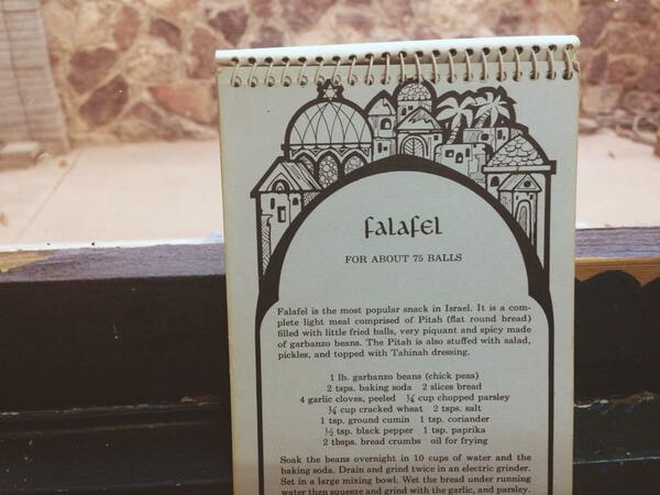 PiaBakker's tweet image. #kookles vandaag gehad. #falafel #lifeinisrael