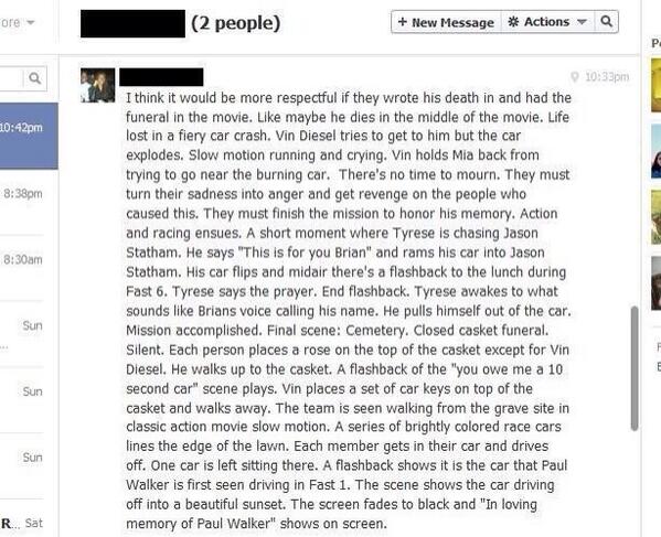 TheKingScottyD's tweet photo. This person is a damn genius.  #FastAndFurious #RIPPaulWalker http://t.co/sWwE9CiZEV