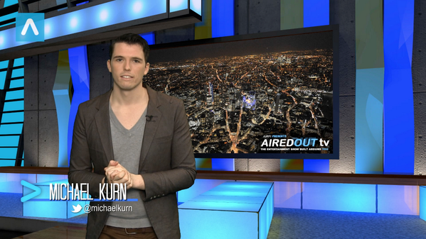 Airfii's tweet photo. Huge thank you to @BolongaroTrevor @ROUGHofficial for providing @michaelkurn's outfit on today's show! #AiredOutTV http://t.co/2Emv0dCtRy