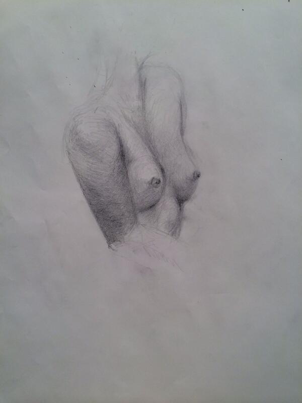 a_heffer's tweet image. Spent the past two hours drawing boobs and butts #lifedrawing #studioclass