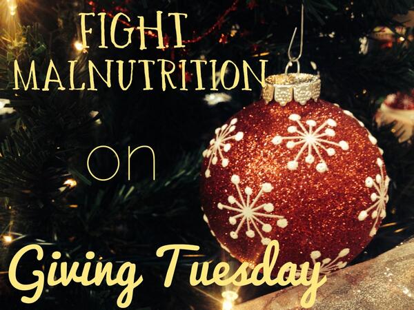 Today is #GivingTuesday! Donate to #MannaRelief to help #fightmalnutrition ! mannarelief.org/donate