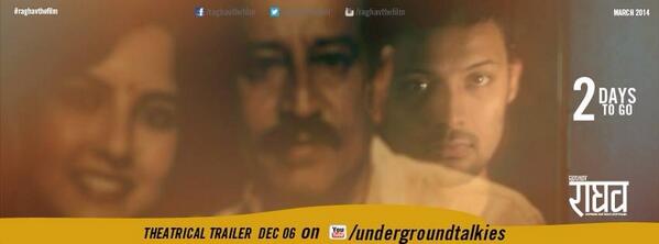 UTNepal's tweet photo. 2 days to go for Theatrical trailer release of #raghavthefilm watch it on http://t.co/B0JymIWkJV http://t.co/VRQqpfoZVb