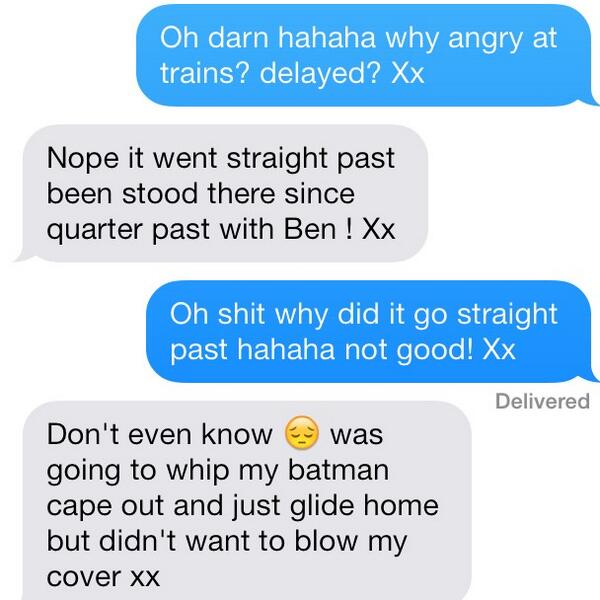 lizzie_iveson's tweet image. 😆😆 @daviddfinlayson #BatManProblems