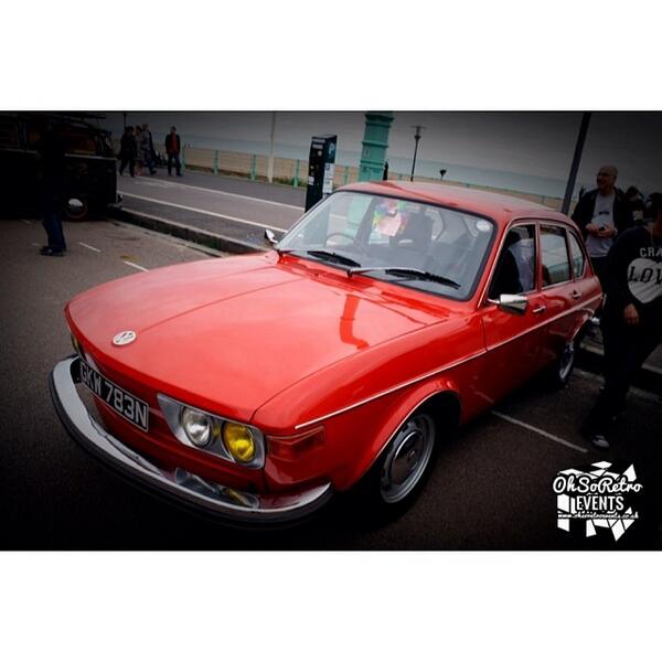 ClassicDriverUK's tweet photo. VW type 411 at Brighton Breeze back in October #type411 #type4 #vwtype4 #OhSoRetro #Brighton #BrightonBreeze #bri... http://t.co/swzhDDPusg