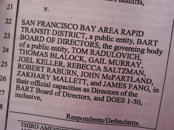 HeatherIshimaru's tweet photo. #BART unions want court to force Board to enact entire contract agreement. http://t.co/SOkxdDxFx2