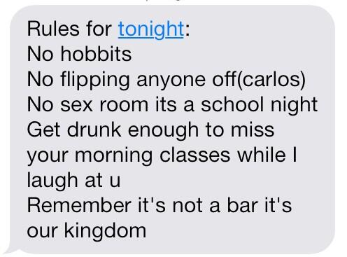 jennnnner's tweet image. The 5 Commandments of Mug Night ✊#TriMu