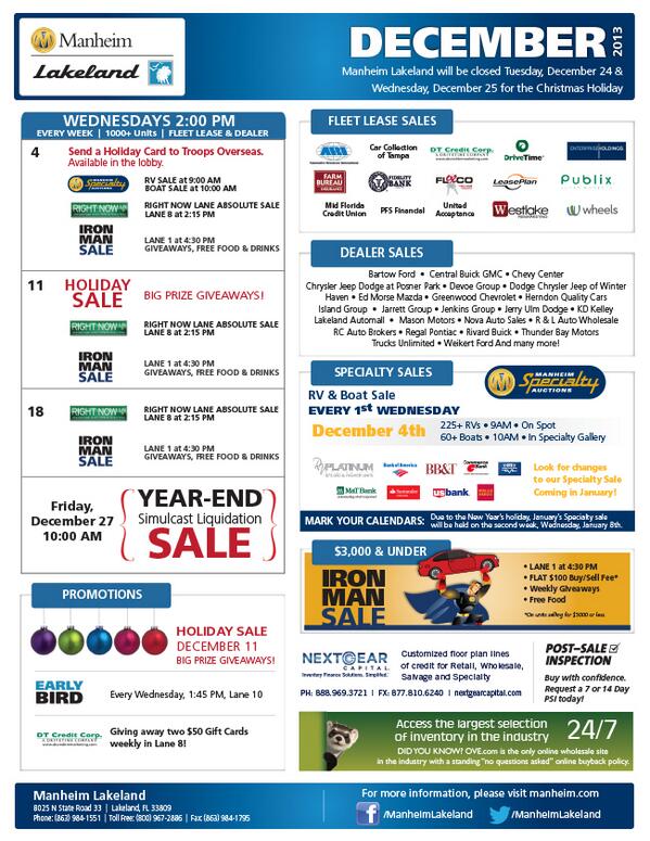 Manheim Lakeland (ManheimLakeland) Twitter
