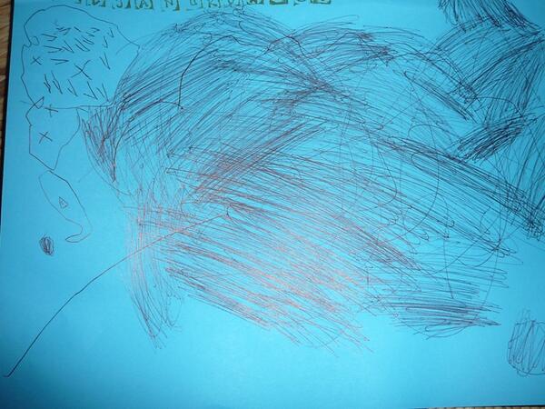 ultimateegghead's tweet image. This is how my 6YO sees the world. Germany, Switzerland, Italy and Russia. #Putin wants him in his cabinet now.