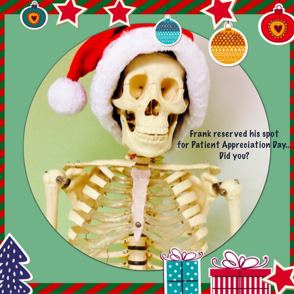 VHChiro's tweet photo. Saturday, Dec. 7th from 8 - 11 a.m. #patientappreciationday #toysfortots http://t.co/jVL3BxTmyQ