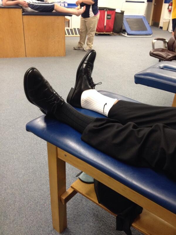 dannynikitas's tweet image. Clearly I haven't taught my shooting partner how to dress like a man... #2socks #junior #Mcdonagh #cmonson