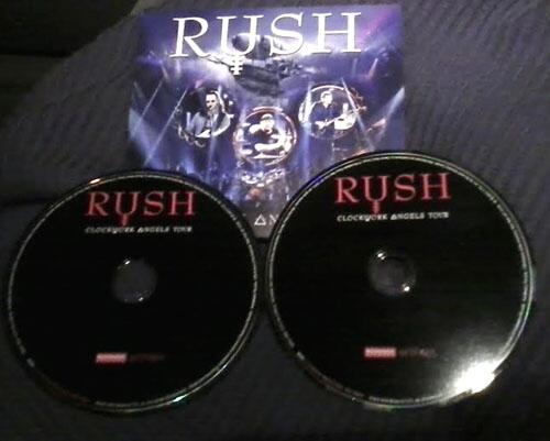 Rawtopia's tweet image. My Clockwork Angels Tour CD came with TWO identical Disc 3s! #notaproblem #bonus @Rushfanproblems @DailyRushFix