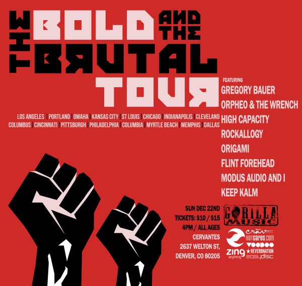 Hey guys we have a show on December 22nd. We have presale tickets for 10$