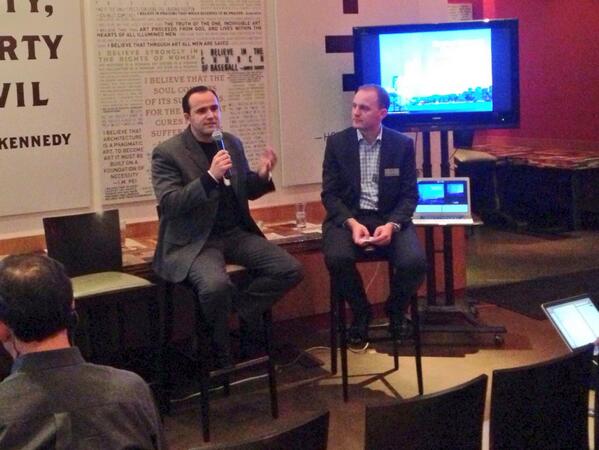 Cisco's tweet photo. Stephan Monterde kicks off the #CiscoTechRadar event & discusses how Cisco Tech Radar Scouts discover innovations. http://t.co/JhKJLzZ09E