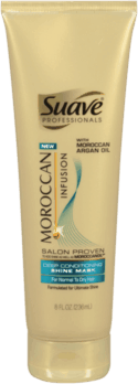 RubyClass's tweet image. I learned the secret to shiny hair with @SuaveBeauty Moroccan Infusion. RT if you want brilliant shine, too!