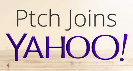 So excited to announce that we're joining <a href="/Yahoo/">Yahoo</a> ! Read our blog for more: blog.ptch.com