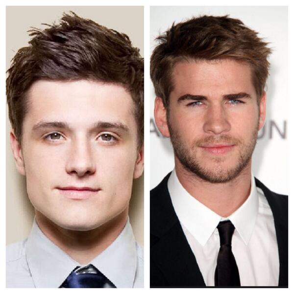RT for Josh Hutcherson
Fav for Liam Hemsworth