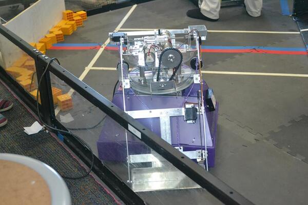 MHSRobotics4625's tweet image. Here&apos;s a more current picture of our Robot, &quot;Your Highness&quot;, from our qualifier on Sunday