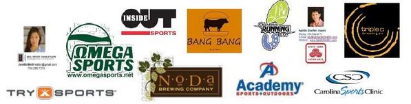 These great sponsors are helping to make the 2014 race a success!  Be sure to register!