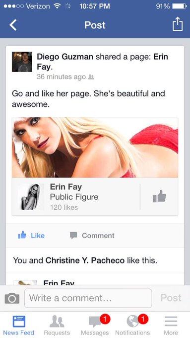 And people are passing along my "fan page" someone made for me I really can't hahah http://t.co/v9h2