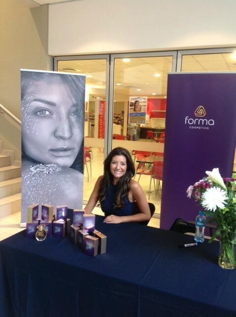 Forma_Cosmetics's tweet photo. @Jeannieous meet &amp; greet at @Clicks_SA head office for 'Jeannie In A Bottle' Was such a fun start to a Monday morning http://t.co/WXBahHPDUb
