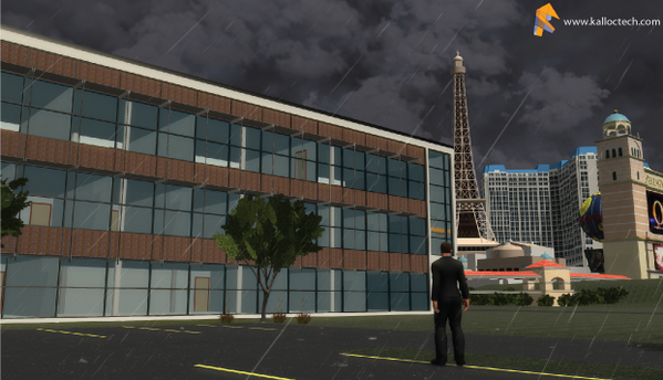 BIMExtender's tweet photo. Users not only can adjust the building under different weather, but also wind speed and the rain direction http://t.co/BJWx7Zw8pO