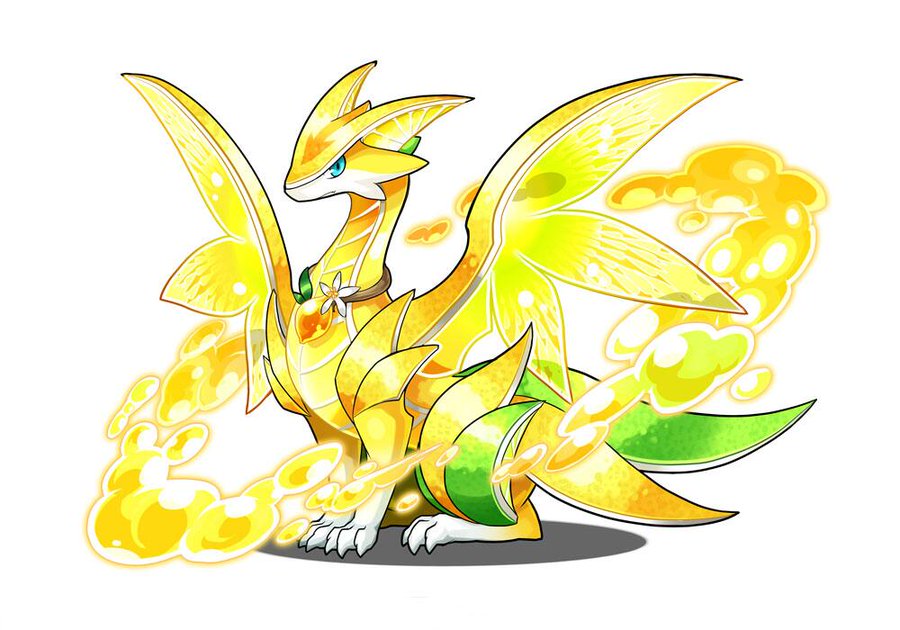 新キャラ レモンドラゴン のイラストを公開 覚醒スキル９個 パズドライフ