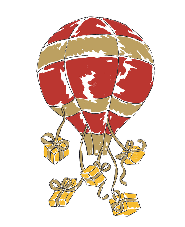 LOccitane_FR's tweet image. Retweetez si vous aimeriez que la montgolfière L'OCCITANE vous dépose des #cadeaux de #Noël au pied du sapin !