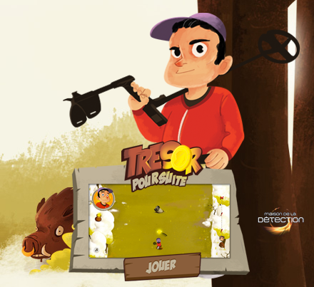 Maison De la Détection lance le 1er Jeu-Vidéo de détection à grande vitesse ! maisondeladetection.com/tresorpoursuite #detection #game