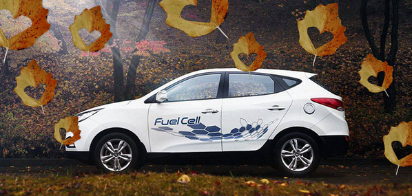 HyundaiTurkiye's tweet photo. Gelişmiş teknolojiyle üretilen ve sadece hidrojen ile çalışan ix35 Fuel Cell, çevrecilerin de aşkı! http://t.co/nvOzvAjDqv