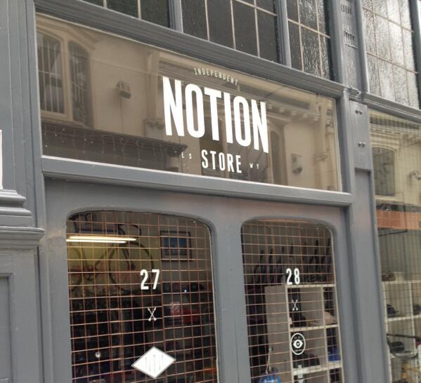 MarvellousLeeds's tweet photo. Just went down to @NorthernQtrLS1 and spotted @notionstore. Love the #design of the store. Très Cool. ^Ellie http://t.co/QBBoa4yQH1