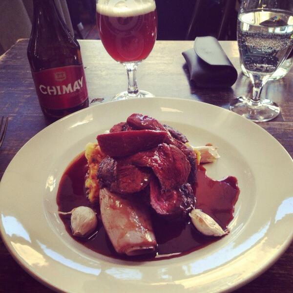 brandonstew's tweet image. Wonderful Venison lunch at @TheWindingStair best meal I had in Dublin.