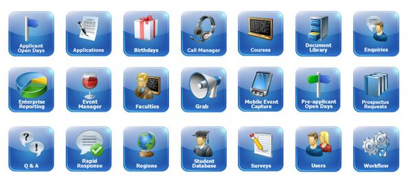 StudentCRM's tweet photo. Drive your recruitment campaigns to new levels with Student CRM. Choose from 21 different apps http://t.co/Hh5ibm4pX1 http://t.co/vkK46ie2dX
