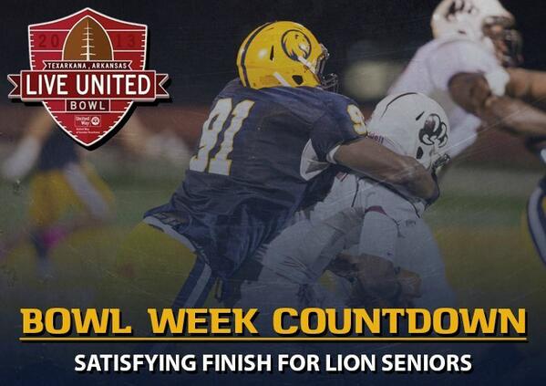 HOPE TO SEE ALL LION FANS IN THE STANDS SUPPORTING THE LIONS AT THE BOWL GAME THIS SATURDAY 12/7 <a href="/12PM/">nour zohbi</a>!  #LETSGOLIONS