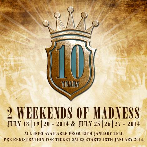 tomorrowland's tweet photo. 10 years ago You started something remarkable. Let's celebrate 10 Years of Madness in 2014 together... #2Weekends http://t.co/XiDk0V22oW